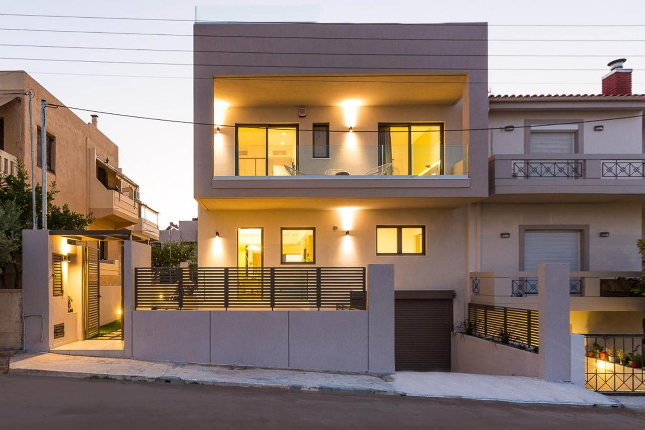 Villa Amelia I Free 9 Seater Mini Van & Pool Kalathas Exterior foto